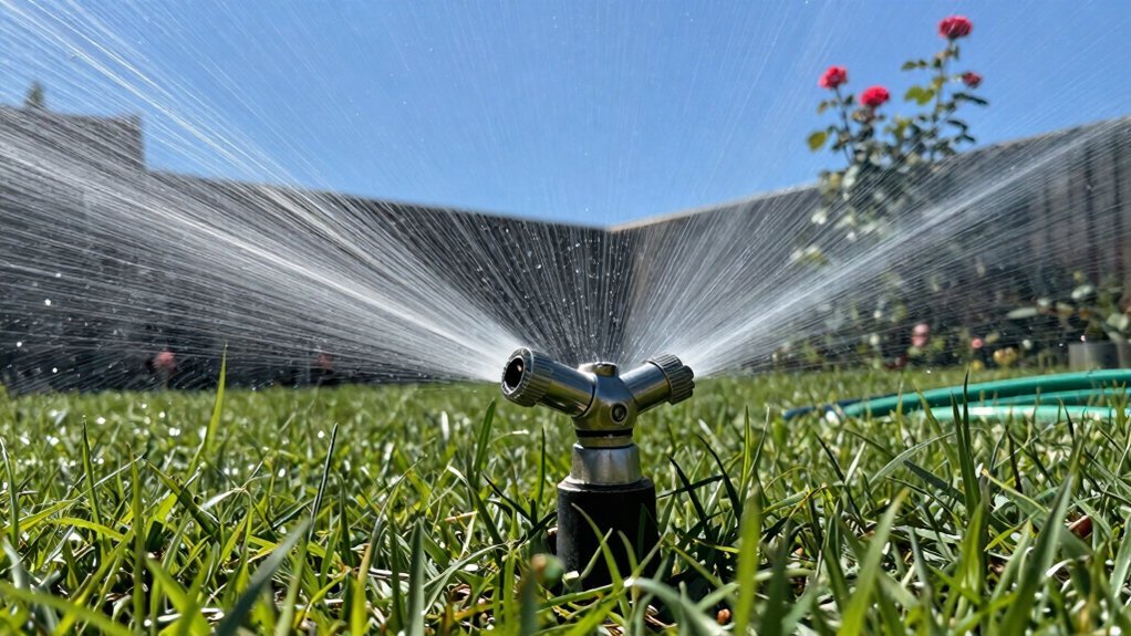 adjust hunter sprinkler heads coverage perfectly