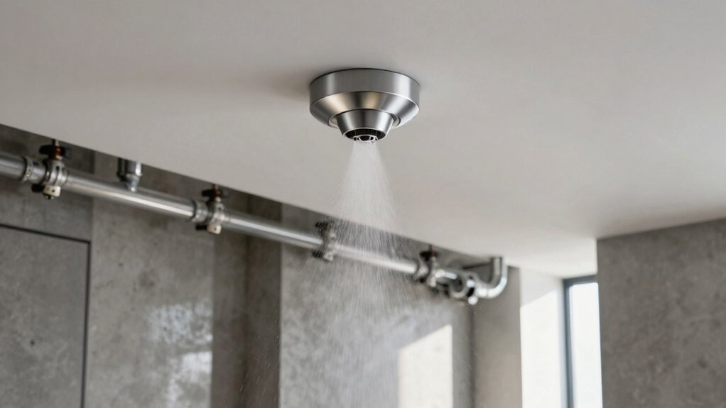 apartment sprinklers water fire suppression