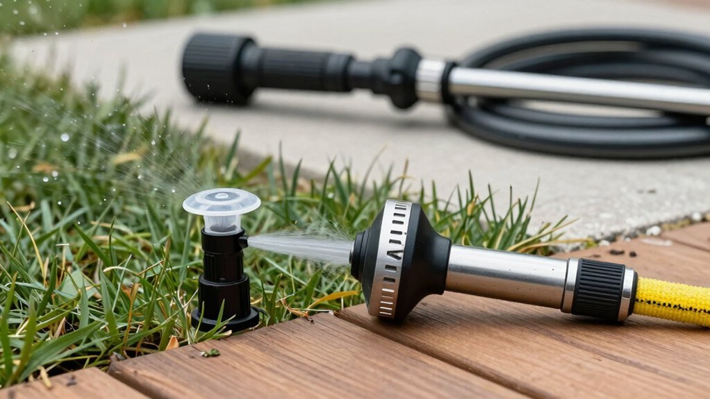 caulking nozzles for sprinklers and pressure washers