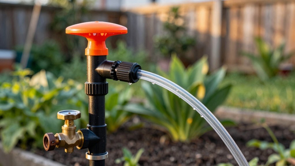 drip irrigation and sprinkler systems connectable