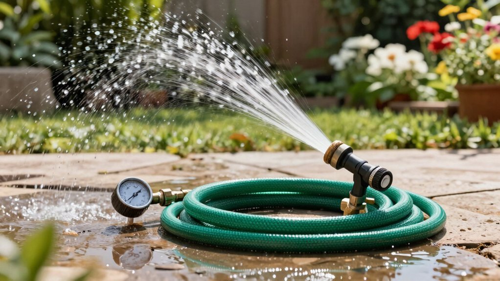 garden hose flow rate determination
