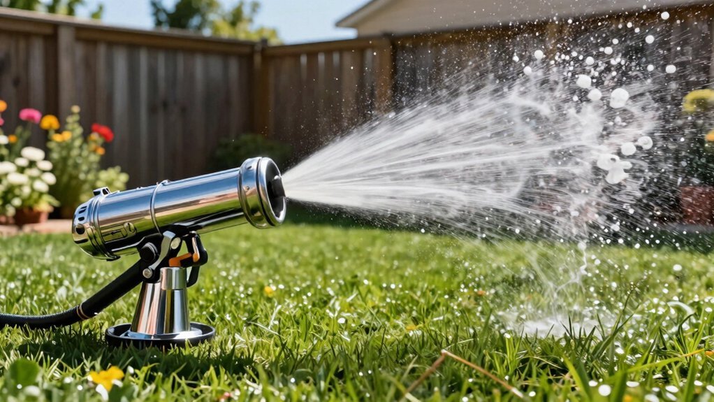 garden hose foam cannon usage
