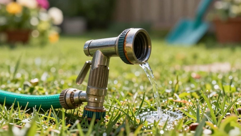 garden hose nozzle leaking solution