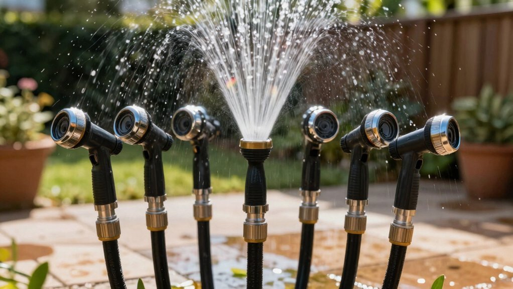 garden hose nozzle transformative outdoor water