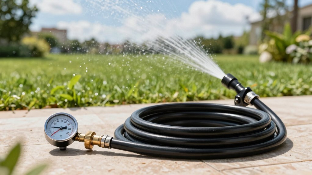 garden hose pressure requirement inquiry