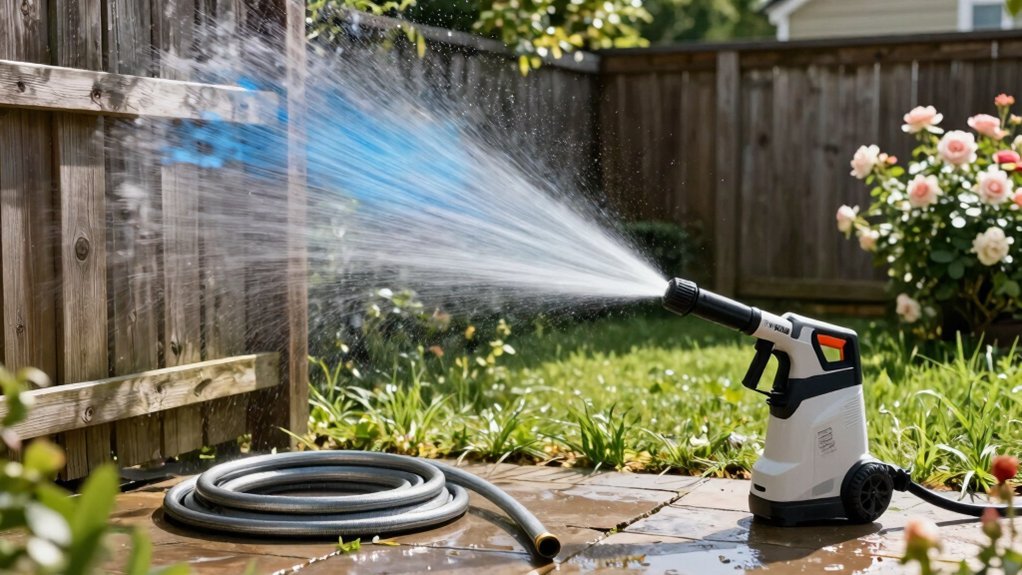 garden hose pressure washers functionality