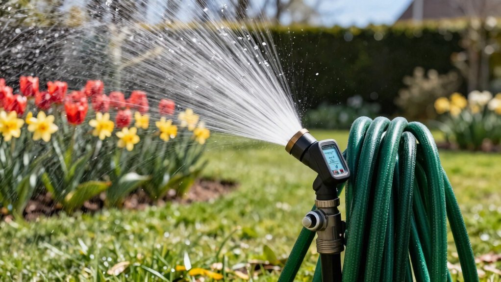 garden hose water usage per hour