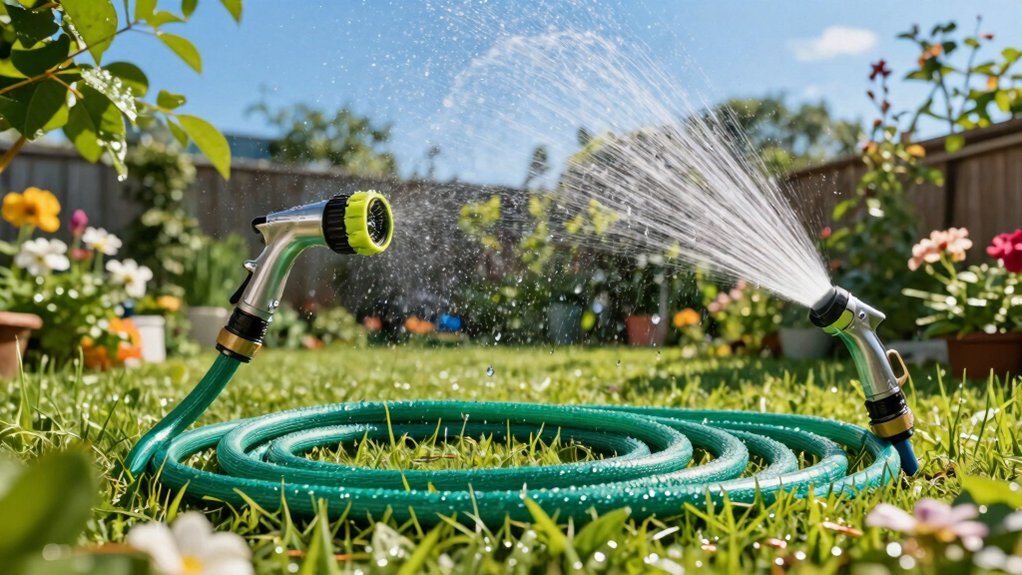 garden hoses with sprayers enjoyable water work