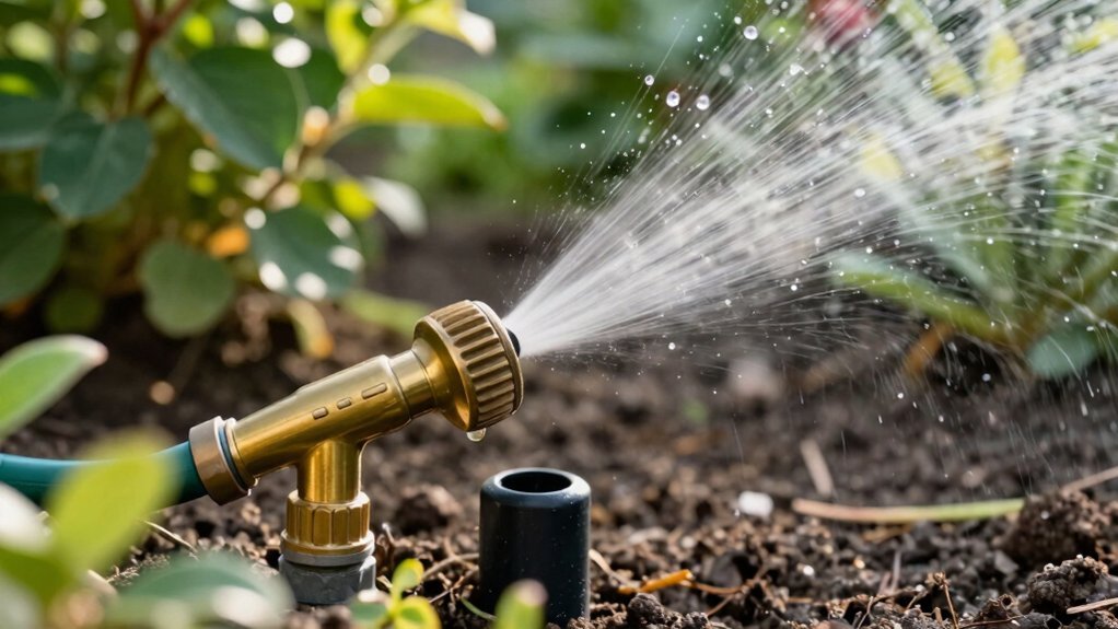 garden sprinkler heads selection optimization