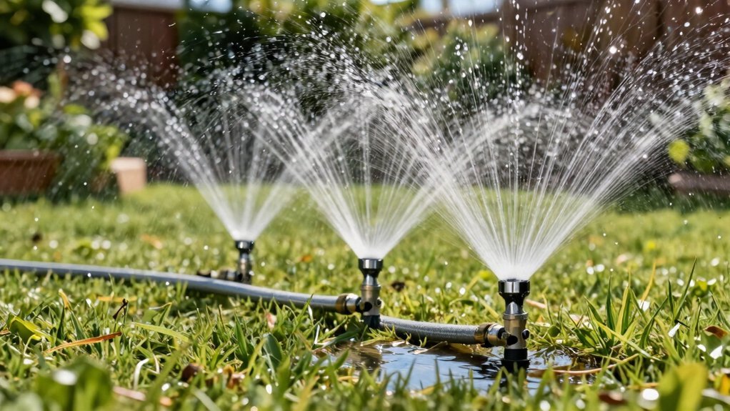 hose powered sprinkler capacity question