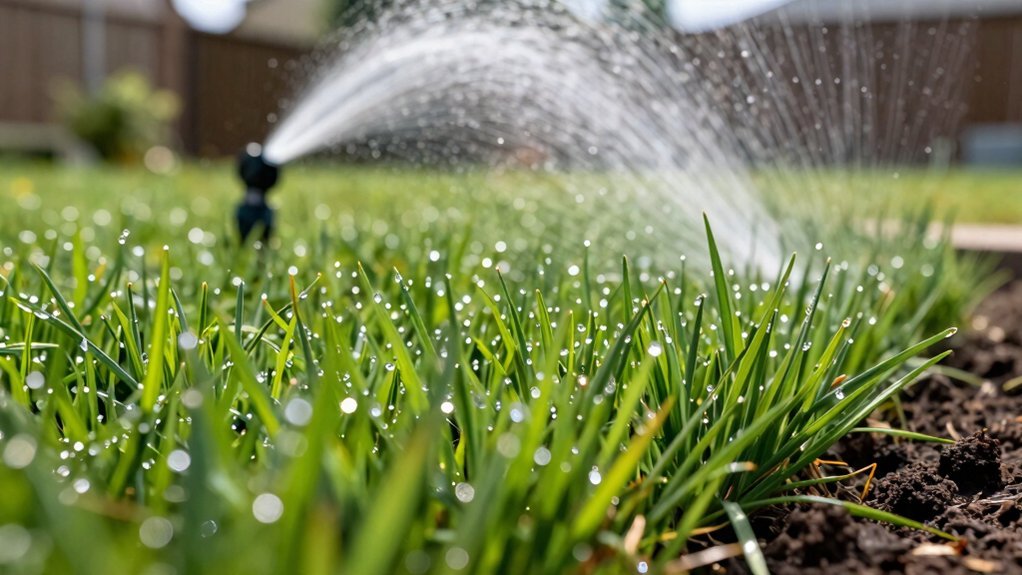 new sod sprinkler runtime duration