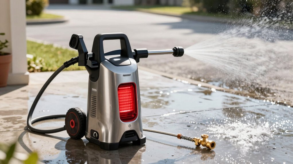 power clean with pressure washers