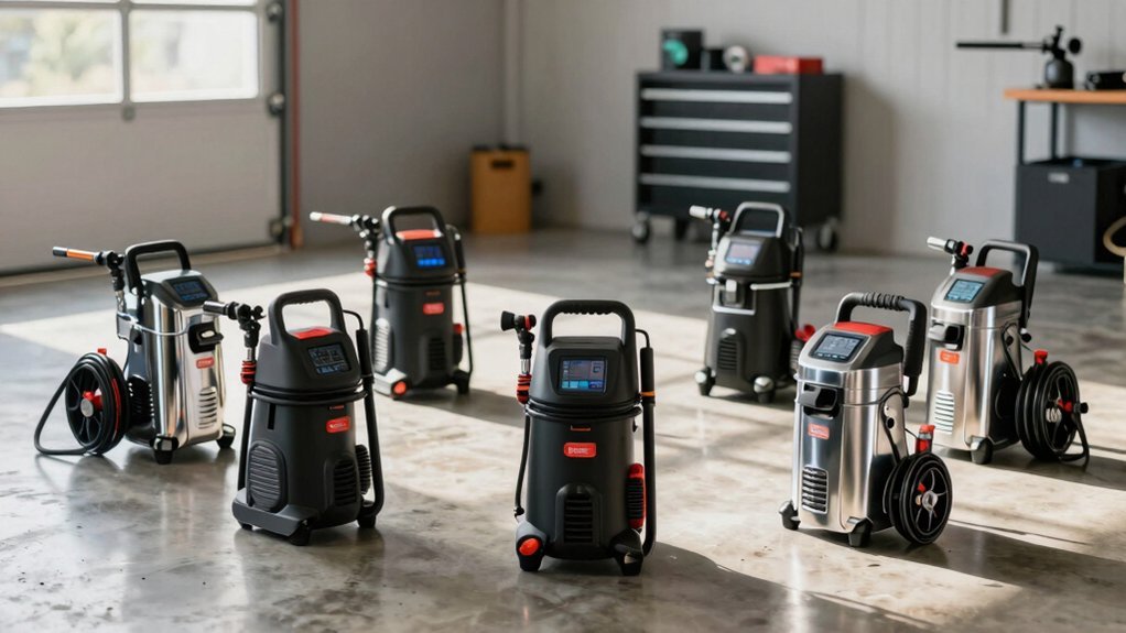 pressure washers with hose reels deliver convenience