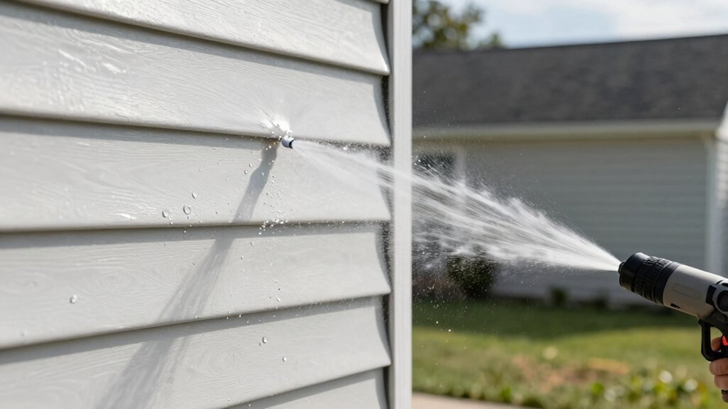selecting appropriate vinyl siding pressure cleaning