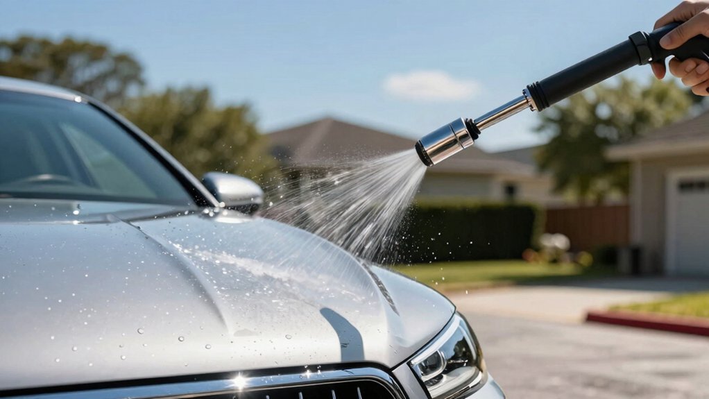selecting optimal pressure washer nozzle