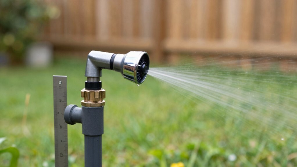 sprinkler depth installation guide
