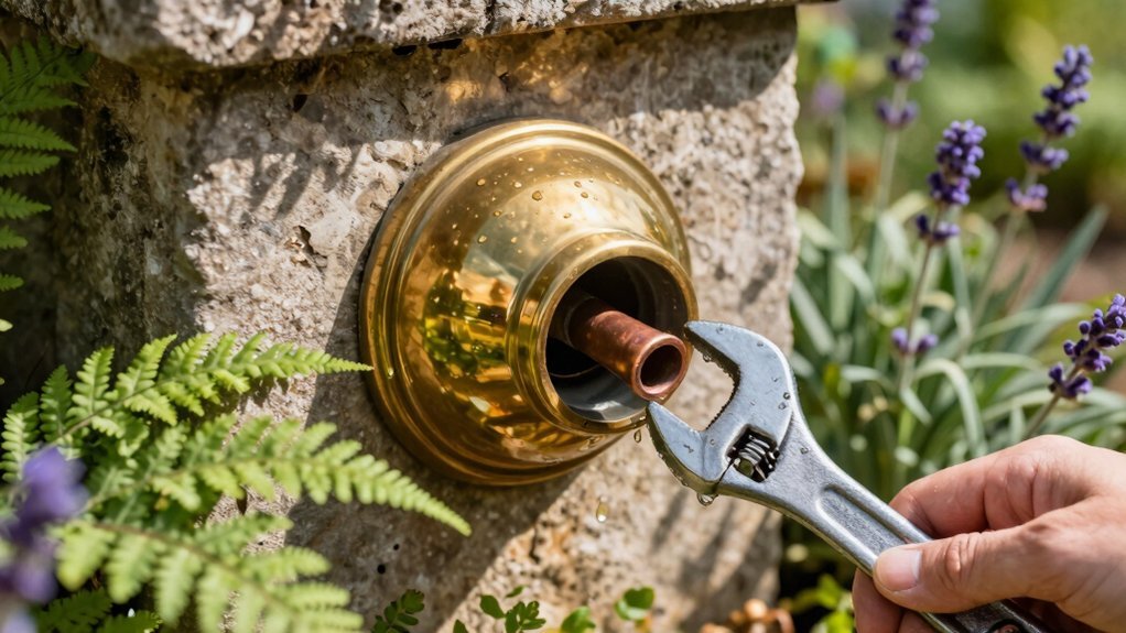 sprinkler escutcheons garden installation guide