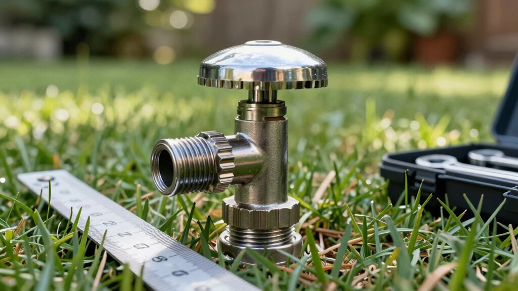 sprinkler heads measurements guide