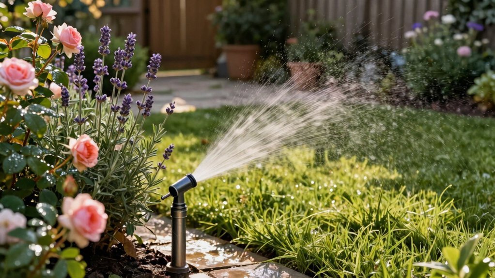 sprinkler system importance for garden