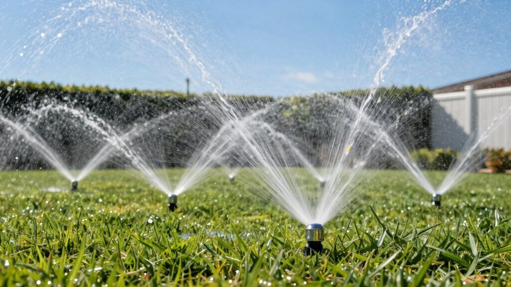 sprinkler systems picture perfect lawn maintenance