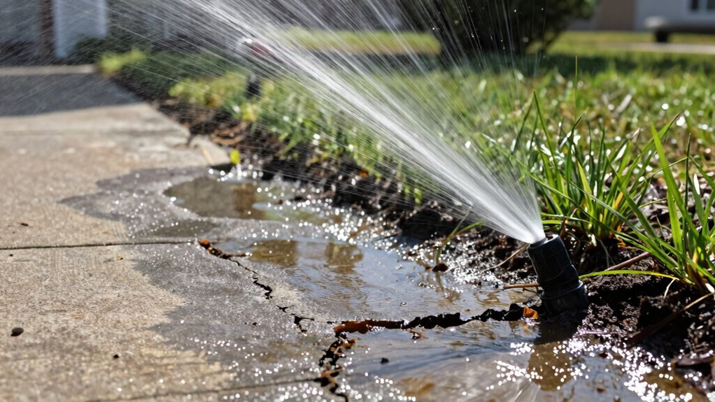sprinkler systems potentially damage foundations