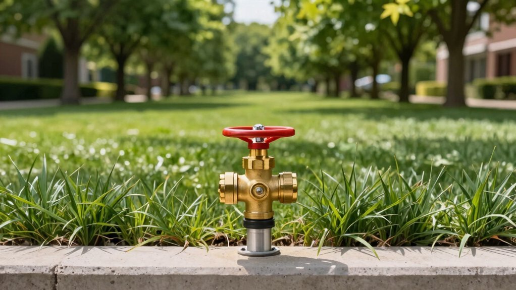 sprinkler valve height optimization guidance