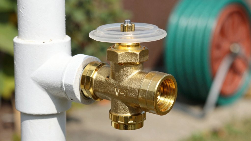 sprinkler valve vertical installation feasibility