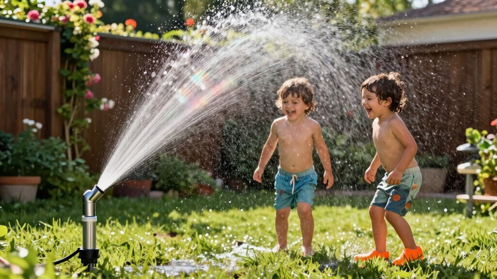 sprinkler water safety for children
