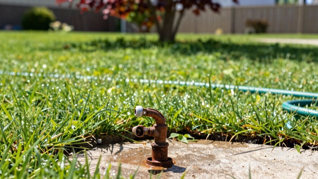 sprinkler zone not popping up