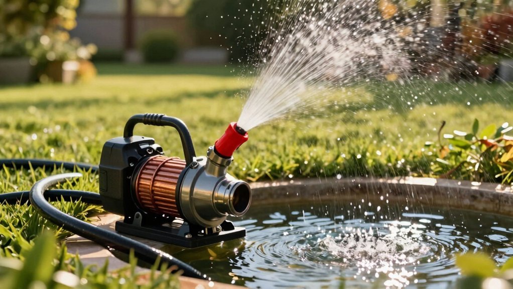 submersible pump sprinkler system power potential
