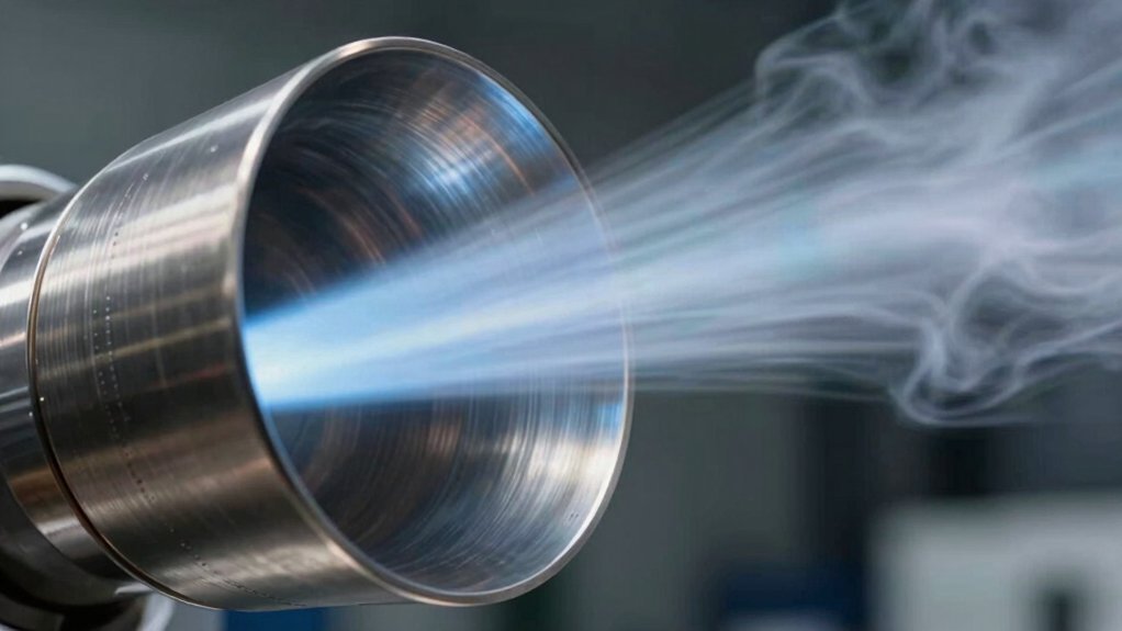 supersonic flow accelerates diverging nozzle